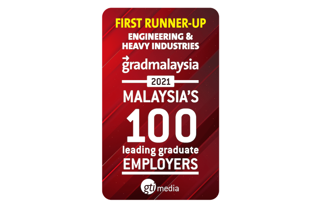 M100 Leading Graduate Employer Award 2021 – 1st Runner-Up in Engineering & Heavy Industries